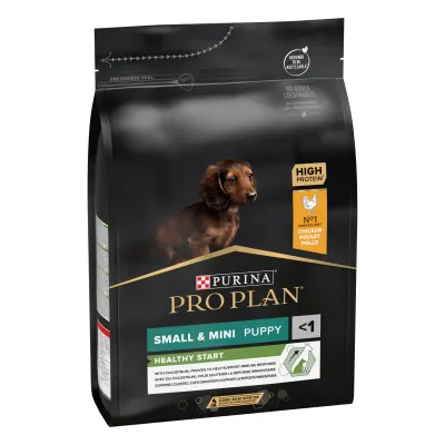 Hrana uscata pentru caini Pro Plan Small & Mini Puppy, Pui 3kg