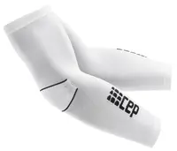 Compresie brate - Compression Arm Sleeves L2 - White I Black
