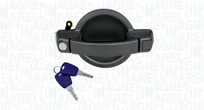 Maner usa Spate Dreapta (extern, negru) potrivit FIAT DOBLO, DOBLO MINIVAN 1.2-1.9D 03.01