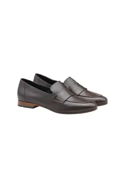 Pantofi slip-on femei ROVIA 240 - piele naturala - maro cigar - Maro