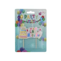 Lumânare party în formă de tort