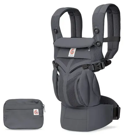 Rucsac ergonomic Ergobaby - Omni Classic Mesh, gri închis