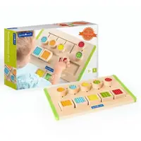 Labirint tactil de potrivire, din lemn, Guidecraft