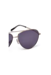 Ochelari de soare dama BA4051C2 - Sintetic - One-Size INTL - Negru/Auriu