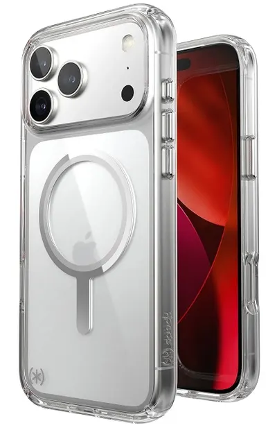 Husă Speck - Presidio Perfect-Clear, iPhone 17 Pro Max, MagSafe, transparent
