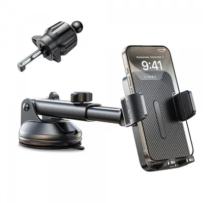 Suport Auto Lisen 2E781, Universal, Negru YL0424040008