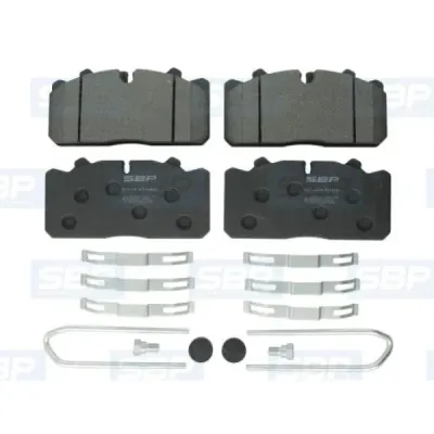 Set placute frana, frana disc SBP 07-P29088