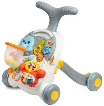 Premergător pentru bebeluși 2 в 1 Caretero Toyz - Spark, Grey