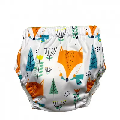 Chilotei pentru tranzitia la olita pentru 9 - 13kg cu model vulpe alb, 1 bucata, Coccorito