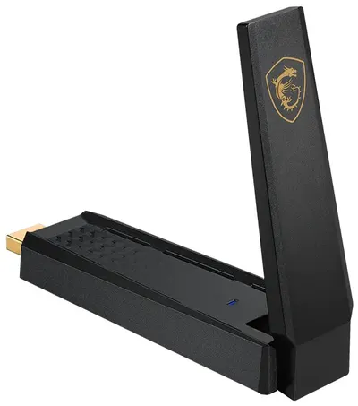 Adaptor de rețea MSI - AXE5400, până la 5.4Gbps, negru