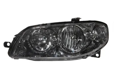 Far stanga potrivit FIAT PUNTO 2003-2012 - (H1/H7, reglaj electric, fundal negru)