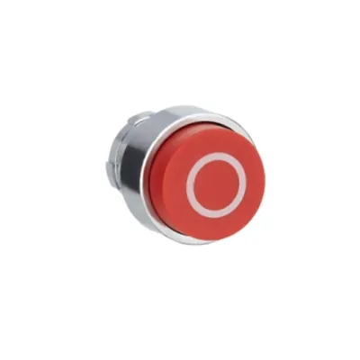 Cap de buton, Easy Harmony XB2, metal, proeminent, rosu, 22mm, cu revenire, marcat O