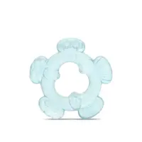 Jucarie pentru dentitie cu apa Lorelli Baby Care Flower Aqua Blue
