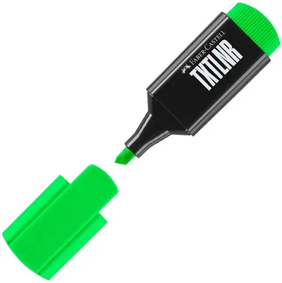 Mini marker de text Faber-Castell TXTLNR - Neon, verde