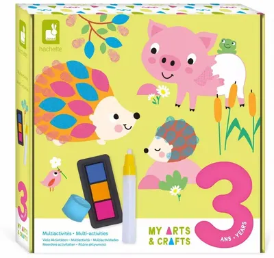 Set creativ Janod - Activitati pentru copii de 3 ani