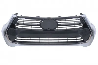 Grila radiator rame crom, negru potrivit TOYOTA HILUX VIII 06.20