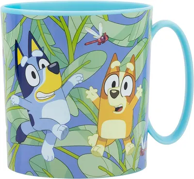 Cană pentru copii pentru cuptor cu microunde Stor Bluey - 350 ml