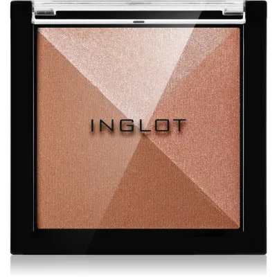 Inglot Multicolour System Highlighting & Bronzing Powder paleta bronzare si stralucire culoare 11 8,8 g