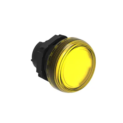 Cap Lampa Semnalizare Ø22mm Platinum Series, Yellow. Without Mounting Adapter