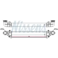 Intercooler, compresor NISSENS 96785