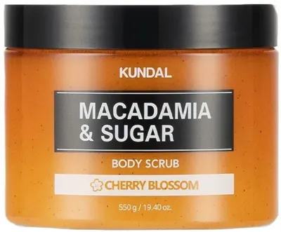Kundal Scrub de corp cu cireșe, 550 g