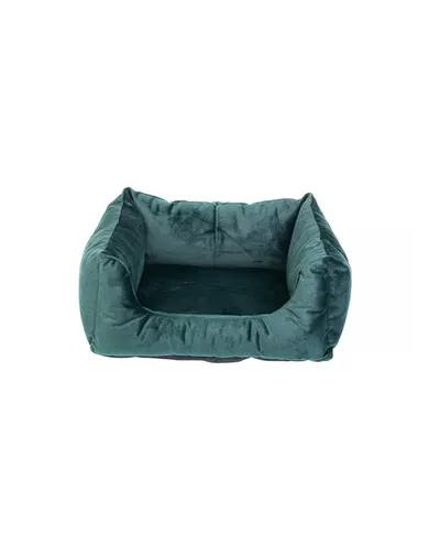 FERA Glamour pat pentru caini, verde M 55x65x25 cm