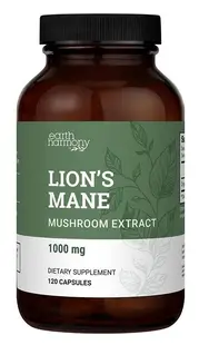 Lion's Mane, 500 mg, 120 capsule, Earth Harmony