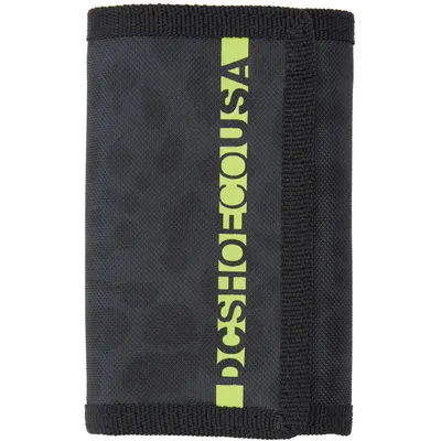 Portofel unisex DC Shoes Ripper - Tri-Fold, Negru