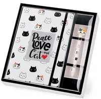 I-Total Cats A5 caiet și set de pixuri