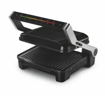 Gratar electric Zelmer ZPR2600, 2000 W, Control electronic, Functie dezghetare (Negru)