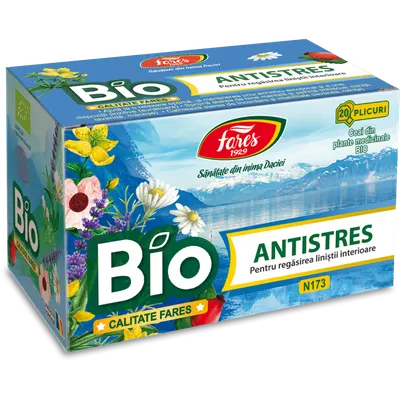 Ceai Antistres BIO, Fares | 20 plicuri