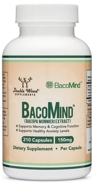 BacoMind, 150 mg, 210 capsule, Double Wood