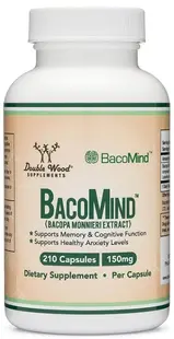 BacoMind, 150 mg, 210 capsule, Double Wood