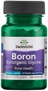 Boron Boroganic Glycine, 6 mg, 60 capsule, Swanson