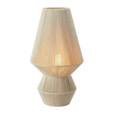 Veioză în culoare naturală cu abajur textil (înălțime 54 cm) Razzo – Markslöjd