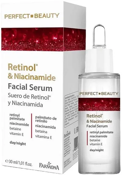 Farmona Perfect Beauty Ser facial cu retinol si niacinamida, 30 ml