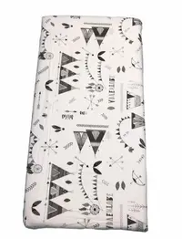 Cearsaf cu elastic roata 140x70 cm Corturi de indian gri