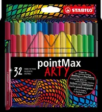 Pixuri marcatoareStabilo Arty - pointMax, 32 culori