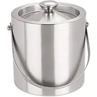 Frapiera pentru Gheata, Capacitate 1.5 l, Inox, cu capac, Perete Dublu, Grunberg