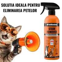 SHAW PetStandard solutie profesionala enzimatica pentru eliminarea petelor cu neutralizare mirosuri câini și pisici, 750ml