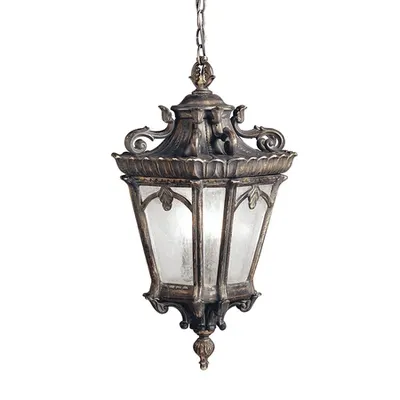 Lampa suspendata Tournai 4 Light Grand Extra Large Chain Lantern