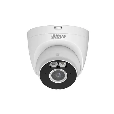 Camera supraveghere WiFi exterior Dahua T5A-IL-0360B, 5MP, WiFi 6, Iluminare Duala inteligenta 30 m, Detectie AI persoane si vehicule, Microfon integrat, Difuzor, H.265, Bluetooth instalare rapida, Slot microSD, Carcasa metal + plastic, IP67
