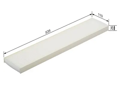 Filtru habitaclu BOSCH 1 987 432 028
