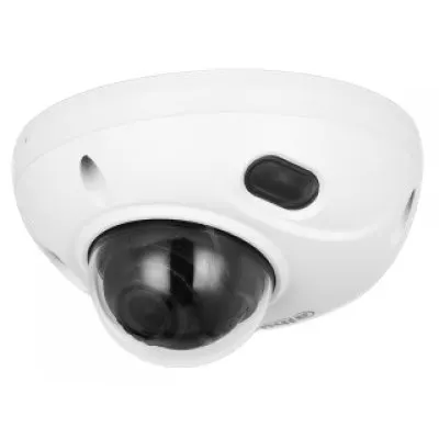 Camera dome IP Dahua IPC-HDBW3441F-AS-0280B-S2, 4 MP, lentila 2.8 mm, IR 30 m, Smart H.265+, WizSense, microfon, slot card, IP67/IK10, PoE