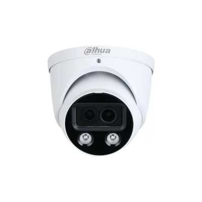 Camera supraveghere IP Dome cu iluminare duala Dahua WizMind Full Color IPC-HDW5449H-ASE-D2-0280B, 4 MP, 2.8 mm, IR/lumina alba 50 m, microfon, slot card, PoE