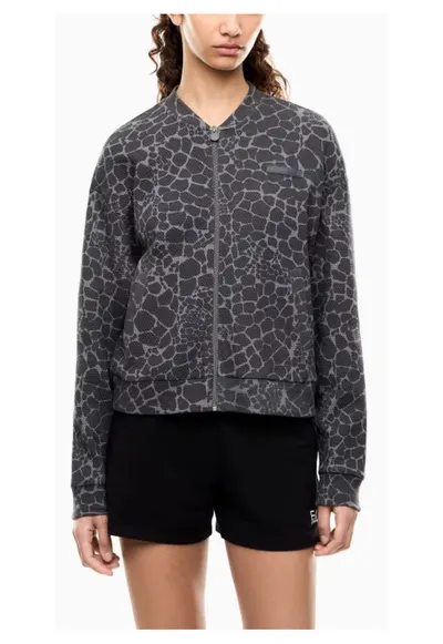 Hanorac dama TRAIN GRAPHIC SERIES W T-TOP CN ANIMALIER - Bumbac - Gri - Gri