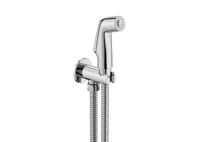 Set dus igienic Roca BE Fresh A5B9230C00, racord 1/2, 1 functie, fara mixare, Crom