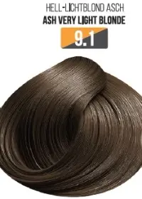 Vopsea Profesionala Fara Amoniac EVOQUE USA, Nuanta 9.1 ASH VERY LIGHT BLONDE - Cu Ulei de Argan si 12 Aminoacizi, 100 ml - Evoque