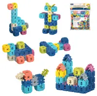 Constructor matematic MeiFen - Blocuri de construcție, 90 de piese
