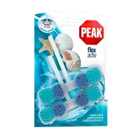 Odorizant Peak WC Flex Activ, Ocean, 2 Bucati x 48 g